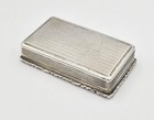 Fine Victorian Sterling Silver Snuff Box Birmingham 1840