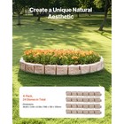 Fake Stone Landscape Edging 46 8x3 9 In Lawn Edging Border Fade-resistant