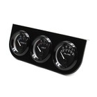 52mm Triple Gauge Set    oil Pressure water Temp voltmeter    3 In 1 Gauge Kit 