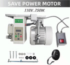 750w 1hp Servo Motor Sewing Machine Ac110v Brushless Industrial