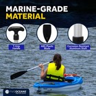 Five Oceans 4-feet T-handle Oar Paddle For Canoe  Kayak And Small Boats - 2-pack