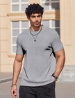 Coofandy Mens Crew Neck T Shirts Summer Dress T Shirts Short Sleeve Heavy