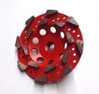 4 5  Aggressive  20 25 Grit Pro Diamond Grinding Cup Wheel- Premium Quality