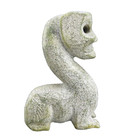 Chinese Old Jade hongshan Culture collectibles rare Human Skull Beast statue G96