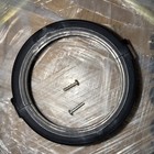 2 1 2    Mpt Plastic Pipe Clamp Coupling Set 3-9 16    Id Black W screws