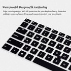 Keyboard Cover Skin For Dell Latitude 5400 5401 5410 5411 7400 14 Inch Black