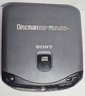Sony Discman Esp D-231 Mega Bass Cd Player Black Tested working But Has Issues 