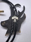 Bsa Wood Badge Antelope Bolo Tie