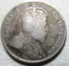 1904 Canada Silver Five Cents Nickel Coin  5-cents 5c  f689 