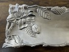 Arthur Court Magnolia Bird Tray 2001 Aluminum 18 Inches Long