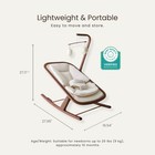 Snuggle Me Baby Bouncer   2 In 1 Infant Rocker   Newborn  birth -20 Lbs    2-   