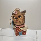 Classic Vintage Yorkie Dog Christmas Ornament Yorkshire Terrier Surprise Present