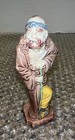 Vintage Chinese Immortal Li Tieguai Figurine Statue Impressed Mark Wucai Doucai
