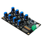 8ch Rotary Knob Servo Driver Controller Board For Arduino Diy Robot Arm Part