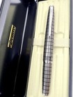 Pilot Fountain Pen Elite Black Steel Grid Nib-f 18k-750 Vintage H1277 1977 Model