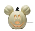 2025 Halloween Disney 10 Inch Mickey Pumpkin Light Up Jack O Lantern  new 
