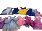 Lot 10 Girls Dress Up Costume Pretend Play Disney Princess 3-4 Cinderella Frozen