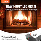 27 Inch Fireplace Log Grate Powder-coated Steel Wood Burning Rack Holder