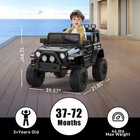 2-seater Ride On Truck Car 12v Battery Powered Remote Control 2 Speeds Led Music