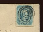 Confederate States 12 Used On Small Cover To Amelia Co Virginia  csa 12 C1 