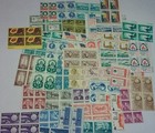 Usable 200 Assorted Mixed Multiples   Singles Of 4   Us Postage Stamps Fv  8 00
