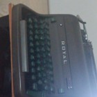 Royal Black Manual Typewriter