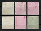 Heligoland 1894  Wrapper Cut Squares Lot Of 6 Used