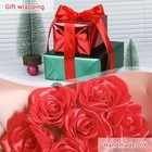 100 Yards Ribbon 1-1 2 Inch Red Satin Ribbon Double Sided Gift Wrapping Wedding