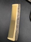Antique Ornate Silver Plated Vanity Set  mirror  Comb  Brush 