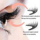 2 Pair Magnetic Eyelashes With Eyelash Curler Natural Look Reusable False Lashes