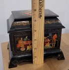 Russian Palekh Lacquer Box 5 Side Fairy Tales Double Opening Signed