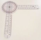 3 Piece Spinal Goniometer Protractor Ruler 360 Degree Set 12 Inch 8 Inch 6 Inch