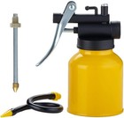 8 Oz Pump Oiler Can Hand Pump With Metal Long Flex Spout Professional