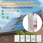  Solar Panel Disconnect Switch Back-mounted Dc 500v With Back Mounting Holes