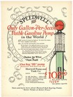 1926 Shotwell Pump   Tank Co  Ad F b Of Pg  On Cardstock  Speedwell Gas Pump