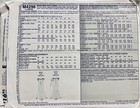 Mccalls Pattern 4296 Size 4-10 Petite Adj Long Dress Gathered Yoke Princess Seam