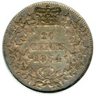 1864 New Brunswick 20 Cents - Extremely Fine  Pcgs Ef40