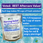 Urban Releaf Piercing Relief Sea Salt Concentrate Bag  Heal Soothe New Aftercare
