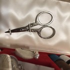 Vintage Sewing Kit Rare Height 1    length 7    width 3 5      water Spot 