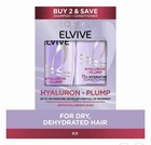 L or  al Elvive Hyaluron   Plump Hydrating Kit Shampoo conditioner 2x12 6oz