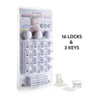 Magnetic Cabinet Locks Child Safety For Drawers And Cabinets - Kitchen Child