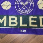 Official Wimbledon 2012 Championships Towel Christy Purple Green Tennis