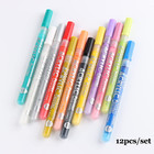 Nail Art Graffiti Pen Set 12pcs Waterproof Drawing Marker Pen For 12pcs-set