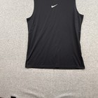 Nike Pro Combat Compression Tank Top Mens Large Black Dri-fit Fitted Athletic
