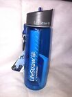 Lifestraw Go 22 Oz Water Filter Bottle By Vestergaard Blue Hiking New