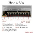 Ac To Dc 12v 50a Switchpower Supply Adapter For 3528 5050 5630 Led Strip Lights