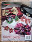2 Books  Christmas Jewelry By The Beadery  20 Bead Easy Christmas How-to s