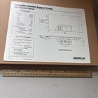 Vintage 1989 Caterpillar Combat Support Trailer Military Vehicle Brochure Specs