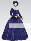 Victorian Dickens Civil War 1860s Dress Gothic Fantasy Period Theater Wear 316