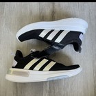Adidas Racer Tr23 Youth 2 Black White Running Shoes Cloudfoam